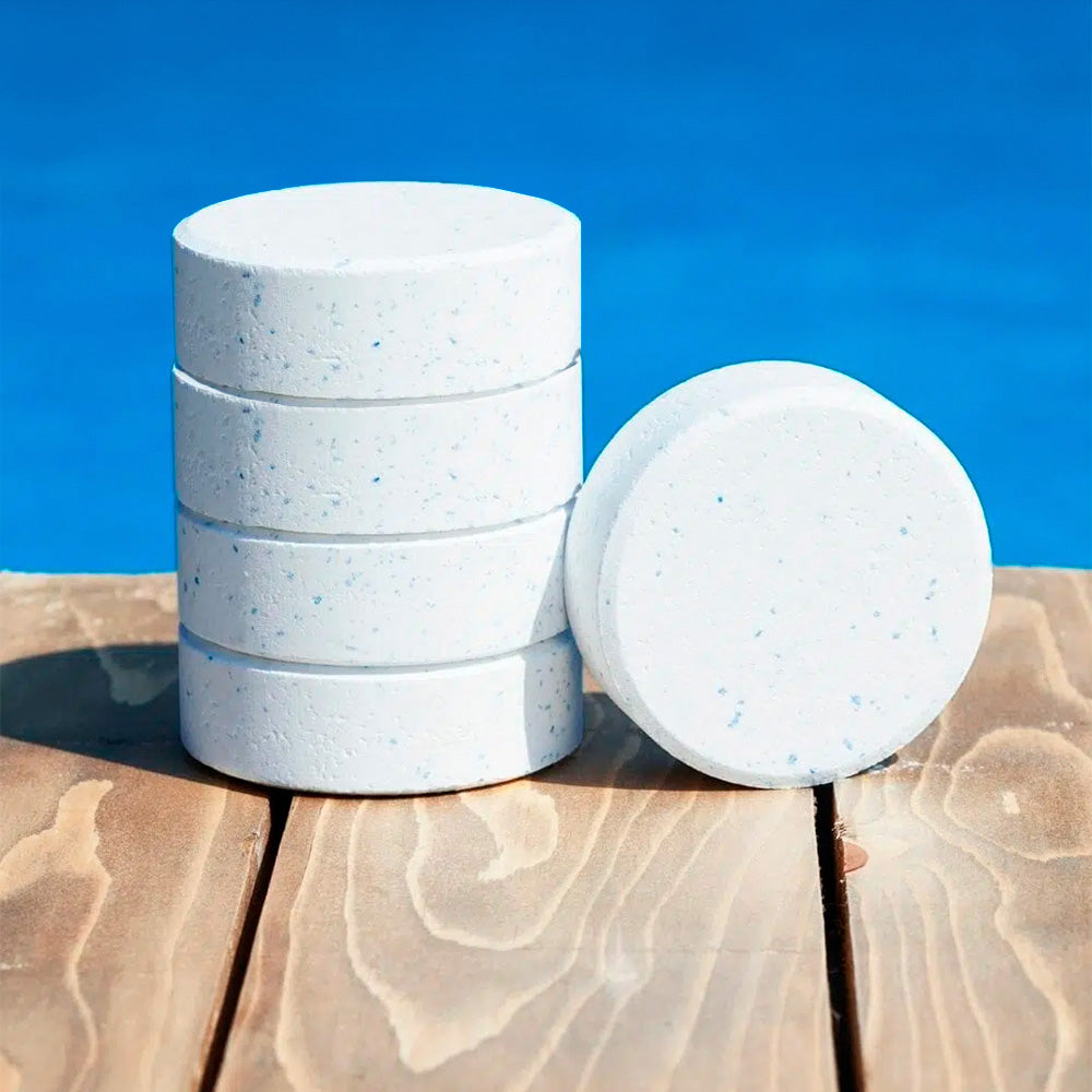 Pastillas de Cloro Triple Acción para Piscinas
