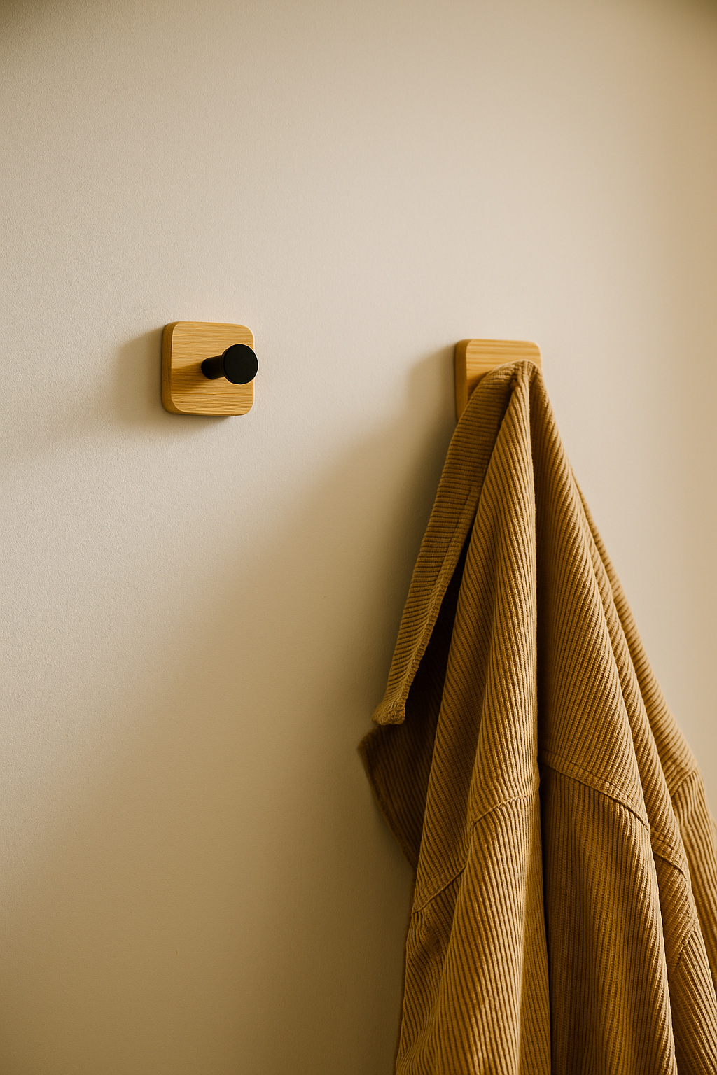 PERCHERO DE PARED - COLGADOR BAMBOO NATURAL