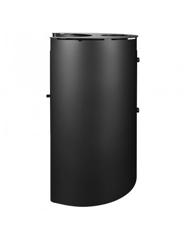 Estufa a Leña Rondo 500 Boiler Doble Combustión - Amesti