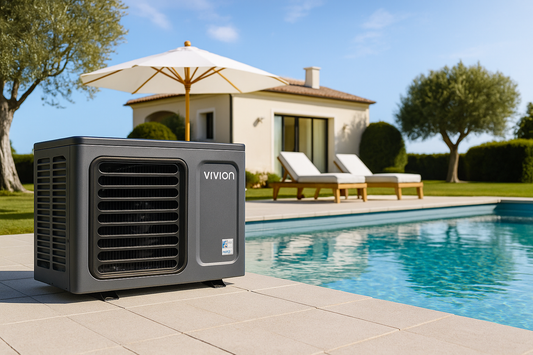 Bomba de Calor Inverter 9,35kw + App Vivion - Para piscinas