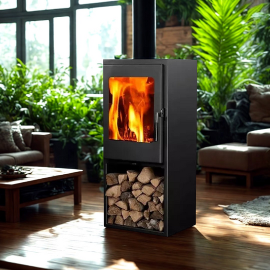 Estufa a Leña BOX1 - Doble Combustión - Precise