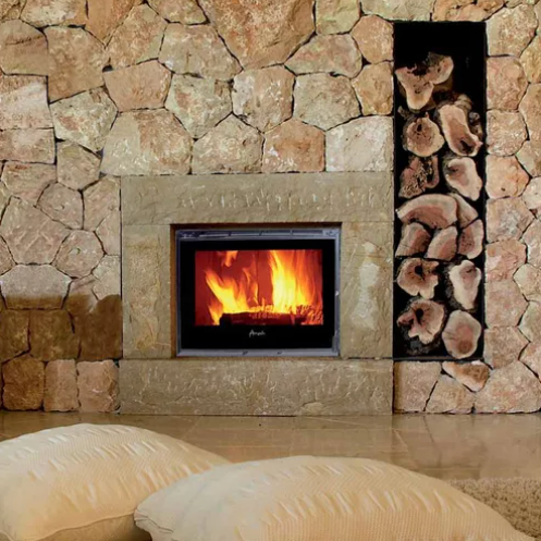 Estufa a Leña Palladio 800 - Inserto Doble Combustión - Amesti
