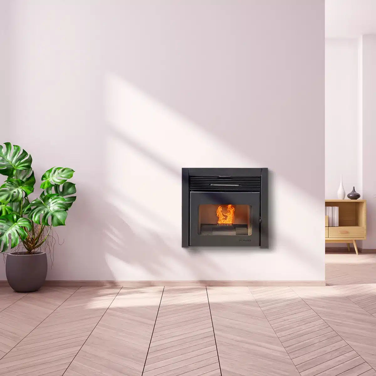 Estufa a Pellet Tirso 12kw Insertable - Magna