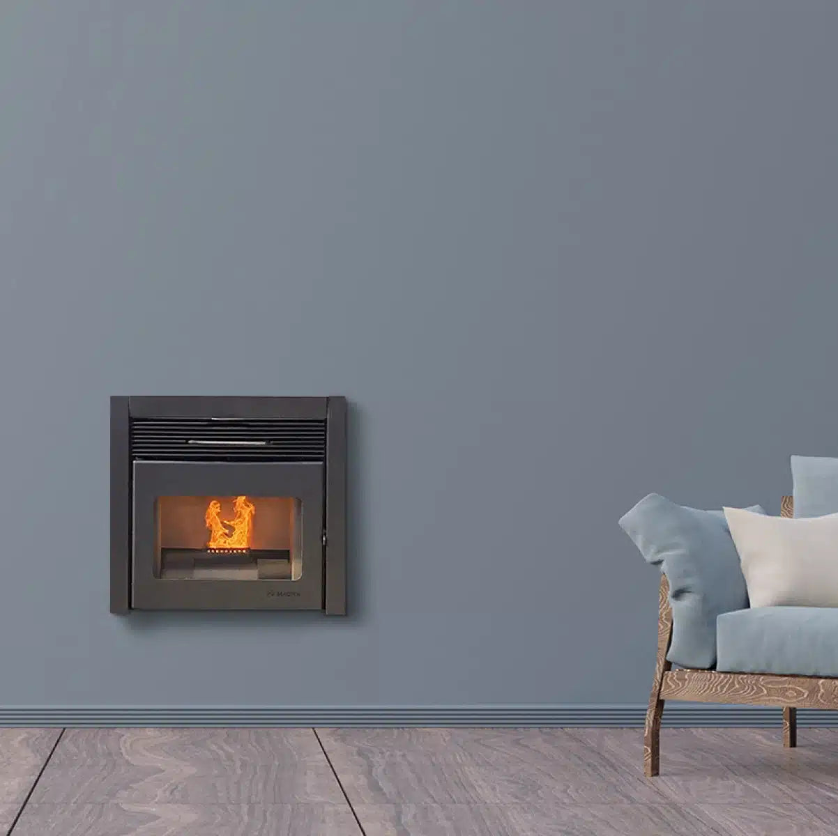 Estufa a Pellet Tirso 12kw Insertable - Magna